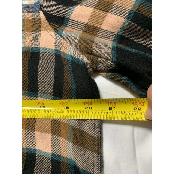 Rails Hunter Womens Button Down Shirt Size S Plaid Long Sleeve Fall Colors - Picture 4 of 8